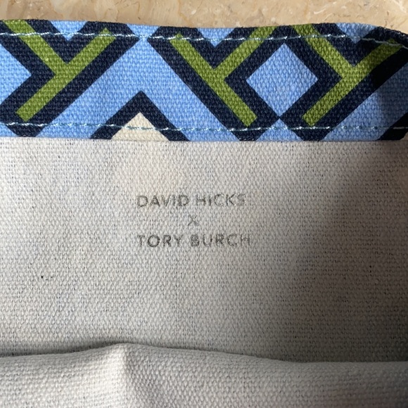 NWOT. Tory Burch x David Hicks canvas tote bag. - Picture 10 of 10